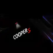 2PCS HD LED Car Door Projector Welcome Light For Mini Cooper One S JCW R55 R56 R50 R53 R60 F55 F56 Countryman car accessories COOPERS