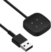 Emilydeals Charger for Fitbit Sense/Sense 2/Versa 3/Versa 4, Replacement Charging Cable Cord for Fitbit Smartwatches [1m/3.3ft]