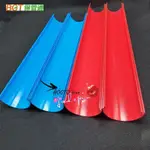 🍀嚴選優品🍀#熱賣保管通PVC紅藍色哈夫管兩片開口式穿線管空調保護套半圓排水管槽