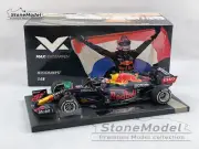Red Bull F1 RB16B 33 Max Verstappen Dutch GP 2021 World Champion 1:18 MINICHAMPS
