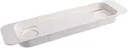 TJLSS Bathtub Shelf Tub Tray Shelf Bathroom Telescopic Shelf Bath Tub Bath Tub Bracket