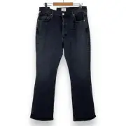 Citizens of Humanity Jeans Womens 32 Black Libby High Rise Vintage Boot Relaxed