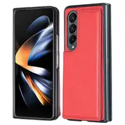 Card Holder Anti-drop Pu Leather Phone Case For Samsung Galaxy Z Fold4 5g