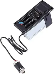 GOOHOCHY Eq Pickup for Guitar Right Hand Preamp Full Control Volume Mass Mid Made for Accurate Tuning
