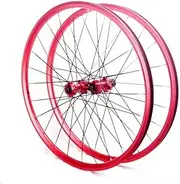 Mountain Bike Wheels Carbon Fiber Clincher Wheelset 26/27.5/29 Inch with Red Rims Disc Brake Mountain Bike Wheelsets