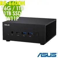 在飛比找momo購物網優惠-【ASUS 華碩】R5迷你商用電腦(PN53-66HHPYA