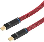 6N Pure Silver HiFi Digital Audio for Computer Sound Card USB Cable(Type C-C,2m)