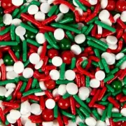 Traditional Medley Sprinkles Mix Decorations 3.9 oz Wilton Christmas Ornaments