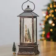 Snow Globe, Christmas Decorations, Battery Operated & Plug-in Musical Lighted...