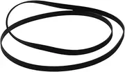 GOOHOCHY Durable Rubber Belt for Cassette Players and Recorders Wide Flat Drive Belt for Audio Systems and Tape Decks Compatible with Various Devices