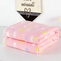 在飛比找樂天市場購物網優惠-六層紗布毛巾被全棉夏涼被純棉單人雙人午睡毯兒童嬰兒小毯子蓋毯