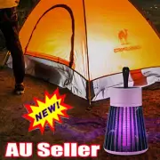 Electric Mosquito Killer Lamp Insect Catcher Fly Bug Zapper Trap LED UV Mozzie R