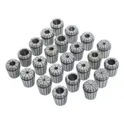 24Pack ER40 Collet Set Metric Spring Collet Milling Lathe CNC Chuck Bit Holder