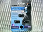 Comply Premium Earphone Earbud replacement Tips S500, Charcoal (3300966) NEW