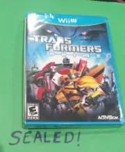 Transformers Prime Nintendo Wii U 2012 NEW SEALED game autobots battle megatron