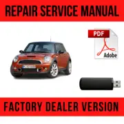 Mini Cooper + S 2006-2013 Factory Repair Manual USB