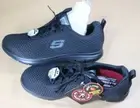 Skechers Ghenter Bronaugh Shoes Womens 6.5 Black Work Slip Resistant 77210 BLK