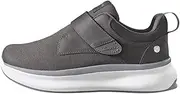 [Silvert's Adaptive Clothing & Footwear] Easy Wear Extra Wide Comfortable Walking Shoes for Men –– Classic Single Strap Adjustable Closure