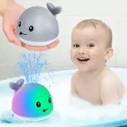 Gigilli Light up Whale Bath Toys Sprinkler for Babies 6-12 12-18 Months or Kids
