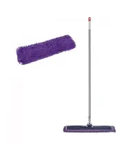 [SOGA] Flat Mop/Dust Pushing Set 90cm in Purple