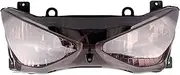 ZX-6R Motorcycle Front Head Light Lamp Headlight Lighting Assembly Compatible With Kawasaki ZX6R 2003 2004 Brown