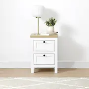 Camille 2 Drawer Bedside Table