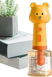 Dog Food, Dog Foam Shampoo Dispenser, Electric Sprayer Soap Dispenser Foam Machine, Cleaning Tools, Rechargeable, Dinosaur of the Foam Bear for Pet Baths, Sinks, Bathroom Cleaning