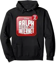 [Disney] Ralph Breaks The Internet App Movie Logo Pullover Hoodie