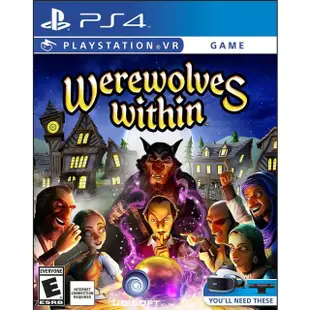 PS4 VR《狼人入侵 Werewolves Within》英文美版 PSVR專用