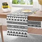 Table Runner, 13 X 71 Inch Cotton Linen Long Table Runners, Dining Desk Decor fo