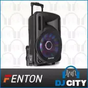 PA Speaker Portable LED/Microphone/Remote Karaoke 12" 700W W/ Battery Light Show