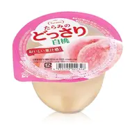 在飛比找PChome24h購物優惠-日本 達樂美 白桃果凍杯(230g)