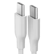 1m USB Type C to Type C Fast Charge Data Sync Charging PD Charger Cable Cord