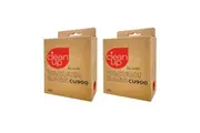 2x 10pc CleanUp CU900 Synthetic Vacuum Bags Set for Backpack Cleaners White