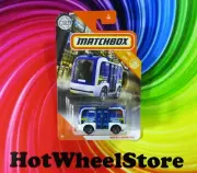 2020 Matchbox Blue MBX SELF-DRIVING BUS MBX City #3 MB15-123120