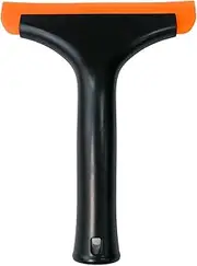Soft Silicone Squeegee Water Blade Wiper for Shower Door, Mirrors, Car Windshield and Kitchen Sink, Car Window Tint Squeegee (Black, One Size)
