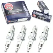 4 pcs NGK Iridium IX Spark Plugs for 1971-1979 Fiat 128 1.3L 1.1L L4 - mb (for: Fiat)