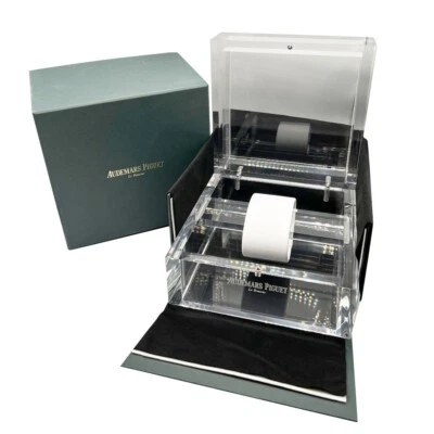 RARE Audemars Piguet VIP Transparent Lucite Acrylic Watch Box