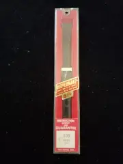 Vintage Amber Red Orange Lucite Diplomat Womens Watch Band 14 mm