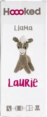 Hoooked Amigurumi DIY Kit W/Eco Barbante Yarn-Llama Laurie