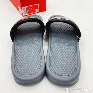 柯拔 Nike Benassi Jdi Print  631261-037 黑 038 藍  拖鞋