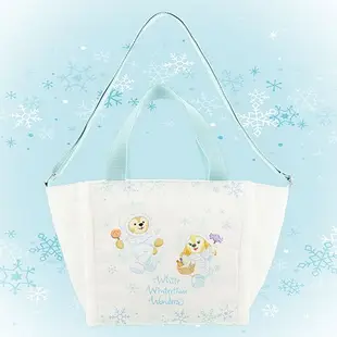 現貨 日本東京迪士尼樂園 冬季限定 大衣達菲 畫家貓 史黛拉兔 cookie 托特包 側背包 手提包