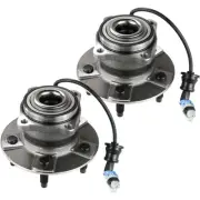 Wheel Hubs For 02-2007 Saturn Vue Rear LH & RH with Bearing & Sensor 4-Wheel ABS