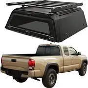 ATATNK Truck Special Canopy Steel Pick Up Truck Hardtop Canopy Truck Tonneau Cover Seal Compatible for Tacoma 5ft/6ft RAM1500 Colorado Toyota Tudra