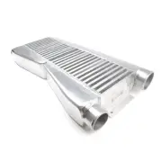 Rev9 Universal Aluminum Type 1 Twin Turbo Intercooler 2-In 1-Out 400-800HP