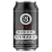 Boatrocker Roger Ramjet Buffalo Trace Bourbon Barrel Aged Imperial Stout 375ml Can