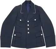 [militaryharbor] WW2 WWII German Luftwaffe M35 Officer Gabardine Jacket Dress Tunic Short Cut