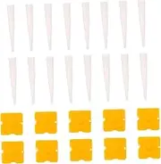 Veemoon 36pcs Caulking Nozzle Applicator and Sealant Remover Tool Easy Resealing of Sinks Baths and Showers Durable and Practical Finishing Tools for Home Maintenance