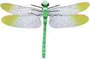 Outdoor Fly Repeller - Fly Repeller Pendant | Dragonfly Gnat Trapper | Dragonfly Realistic Fly Trap Pendant | Fly Eliminator for The House | Safe Dragonfly Zapper | Fly Catcher Indoor, Outdoor