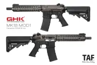 在飛比找露天拍賣優惠-【TAF 客製槍】GHK M4A1 MK18 MOD1 GB